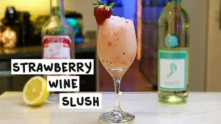 Strawberry Wine Slush