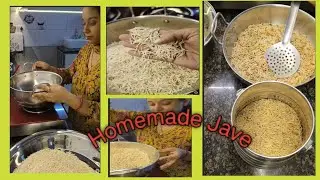 Homemade 🏡 JAVE || How to roast jave || 