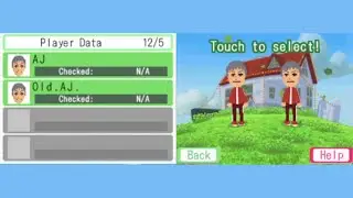 Personal Trainer: Walking - Editing on the DS Mii Maker (Gameplay Showcase)