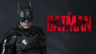 Hot toys The Batman With Bat Signal Review MMS 641