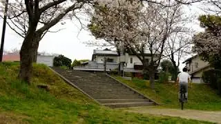 mtbで階段おり　#MTB　#stunt　#自転車