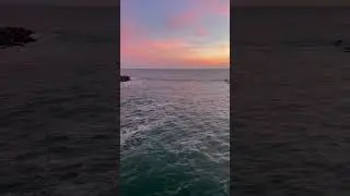 Southern California beach sunset