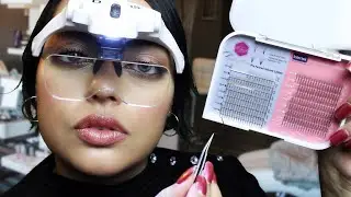 ASMR| Eyelash Extension Sleepy Time Salon (Personal Attention)