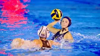 Makenna Herr #4 Crean Lutheran varsity water polo at Trabuco Hills. 