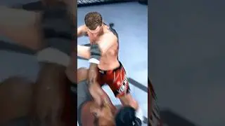 Джонсон нокаутирует Волкова в UFC 4 #shorts #тониджонсон #александрволков #ufc4 #нокауты