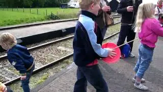 Stoomtram Hoorn deel 10 Nibbixwoud vliegende schoteltjes.MP4