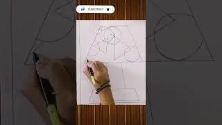 How to draw design for elementary and intermediate drawing grade exam, #shorts #drawing #satisfying