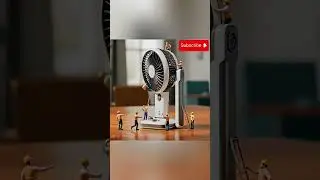 Tiny Engineers at Work: Bringing a Handheld Fan to Life #fan #engineering #shorts