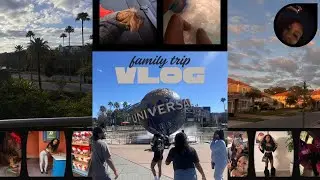DIML&mdash;family trip vlog! new dye+style, universal studios, family fun, etc..