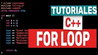 C++ For Anidados