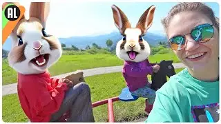 IEDEREEN is MEE naar de KINDERBOERDERIJ // Tjits Vlog #788
