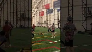The lefty/ reverse grind has begun 🔥💯🫡 #roundnet #spikeball #sportsshorts #athlete #clipped