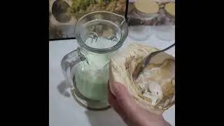Buko Juice with Pandan Condensed Milk