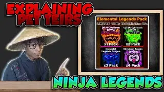EVERY PET RANK IN GAME & NEW ULTRA BEAST | Ninja Legends | Ordinary Potato