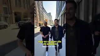Checo P&eacute;rez y Valtteri Bottas Caminando por las Calles de NY. #checoperez #sergioperez #checop&eacute;rez