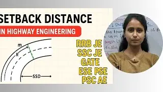 🚧 Setback Distance in Highway Engineering &ndash; SSC JE, GATE, ESE, RRB JE & PSC AE Notes #rrbje #sscje