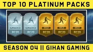 Top 10 Platinum Packs || Opening 10 Platinum Packs || Rc20 Platinum Pack