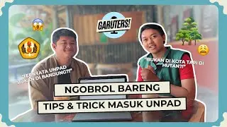 Sambil Ngopi Eps. 1:  Ngobrol Bareng Tips dan Trick Masuk Unpad ala Kang Shidiq | Podcast Garuters
