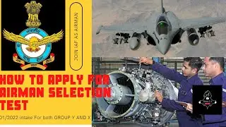 How to Apply for IAF Airman selection test  STAR 01/2021. 01/2022 INTAKE | TAMIL | தமிழ்