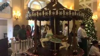 Disney's Beach Club Resort's Christmas Decorations 2015