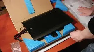 Анбоксинг  графического планшета 10moons 1060Plus за 36$