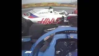 Fernando Alonso hits Mick Schumacher | #TurkishGP | Formula 1