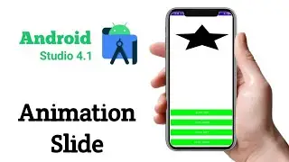 Tutorial Animation Slide in Android Studio 4.1
