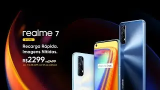 realme 7: Recarga r&aacute;pida. Imagens n&iacute;tidas (Trailer Oficial)