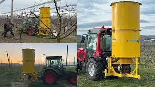 Frost Protection Bernoulli prin. :Apple Pear Apricot Vines Strawberries Blueberry Almond.. F-AirGo