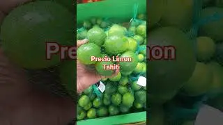Precio del Lim&oacute;n tahiti: 0.5 dolar/ Kg
