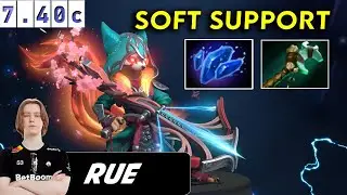 Rue Hoodwink Soft Support - Dota 2 Patch 7.40c Pro Player Full Gameplay