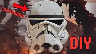 How To Make Kashyyyk Stormtrooper Helmet Out Of Cardboard