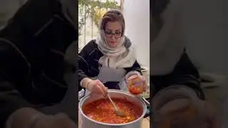 Tomato Pickle, one of the delicious and elegant Iranian pickles