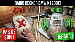 BMW K1200LT de 2005 🔧🔧Réparation de la radio Becker pour 110€🔧🔧