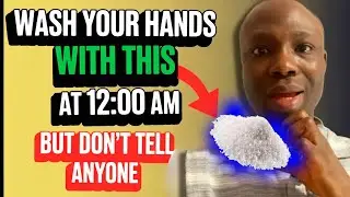 Wash Your Hands With Salt Water at 12 Midnight &ndash; This Will Attract MIRACLES Instantly!
