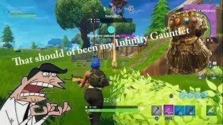 That should have been my Infinity Gauntlet!!! (Fortnite Battle Royale: Infinity Gauntlet Gamemode)
