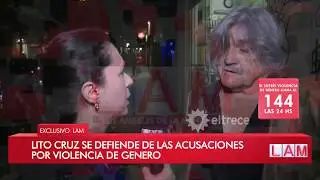 Lito Cruz se defendi&oacute; de las acusaciones de su ex mujer por violencia de g&eacute;nero