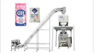 Automatic IAPCK bag forming filling packaging machine for salt and sugar