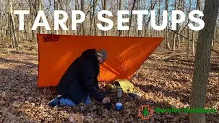 NO KNOT TARP SETUP - Emergency tarp set ups