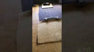 How to remove glue down carpet with easy to make tools