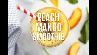 Peach Mango Bliss Smoothie