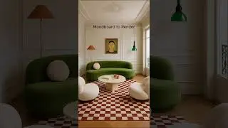 Still can&rsquo;t believe how goodChatGPT is 🤯Space + moodboard = render ! #aiforinteriordesigners