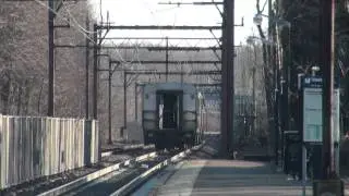 Rare! NJT Equipment Move With GP40-2 #4300 Pulling NJT ALP45-DP #4501 At Morris Plains!!