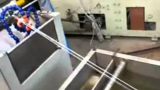 ZIP Plastic zipper extruder machinery.avi