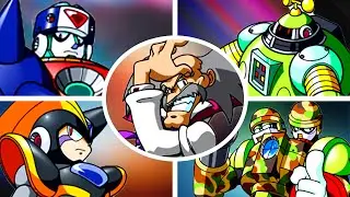 MEGA MAN 8 All Bosses / All Boss Fights.