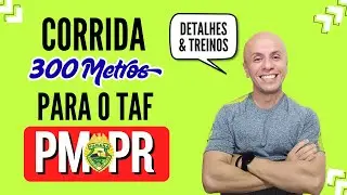 DETALHES E TREIOS NA CORRIDA 300 METROS NO TAF DA PMPR/25.