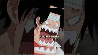 The moment luffy and ace became friends 🙂