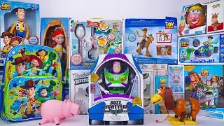 Pixar Toy Story Collection Unboxing Review | Slinky Dog Toy Light Up RC Car Figure