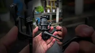 SW, power handle, hitam garang! Yang baru dari Exvius, reel spinning Exvius Black Myth.