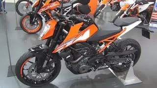 KTM 250 Duke Orange (2020) Exterior and Interior
